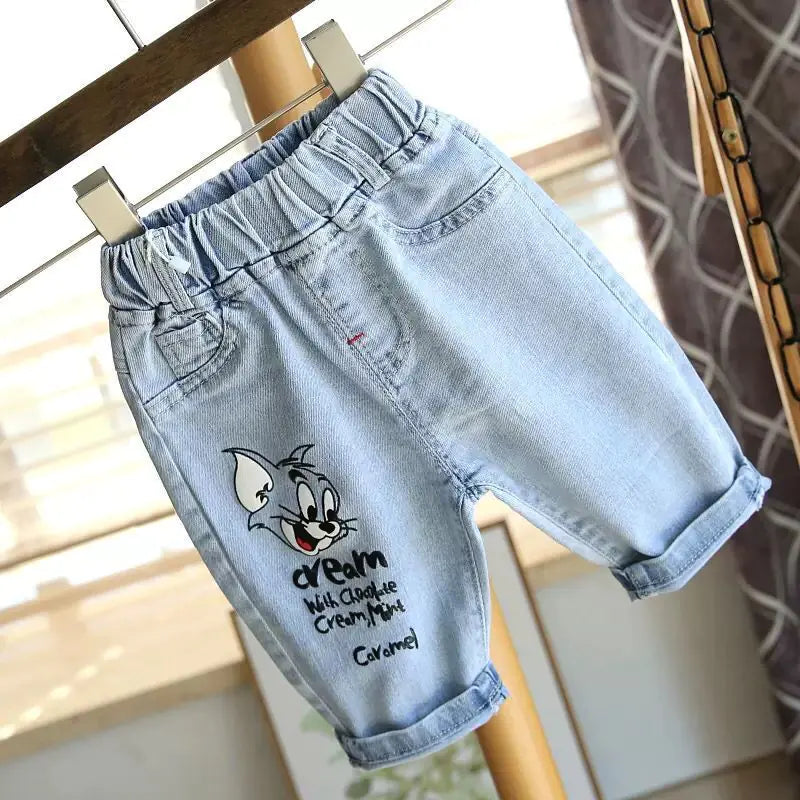 Pantaloncini in denim per bambini dai 3 / 8 anni - Stile estivo