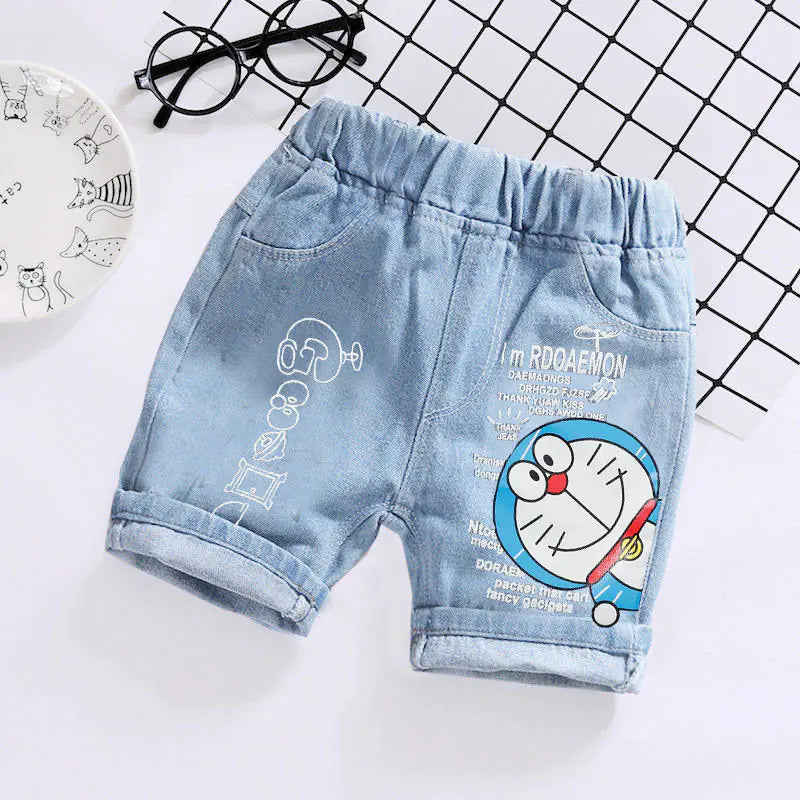 Pantaloncini in denim per bambini dai 3 / 8 anni - Stile estivo