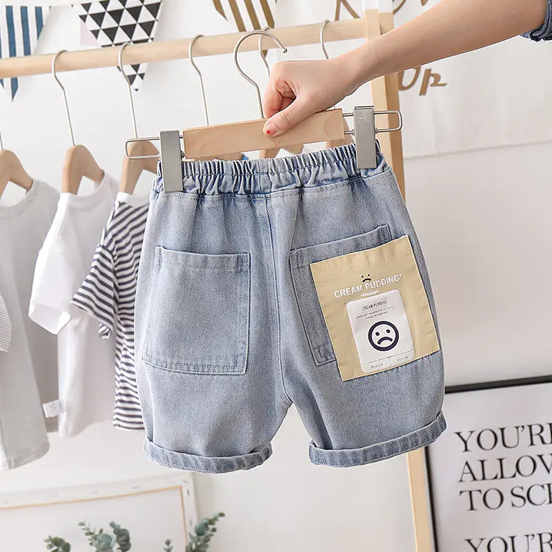 Pantaloncini in denim per bambini dai 3 / 8 anni - Stile estivo