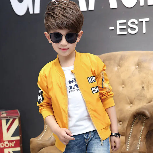 Giacca primaverile-estiva per ragazzi - Cappotto casual leggero